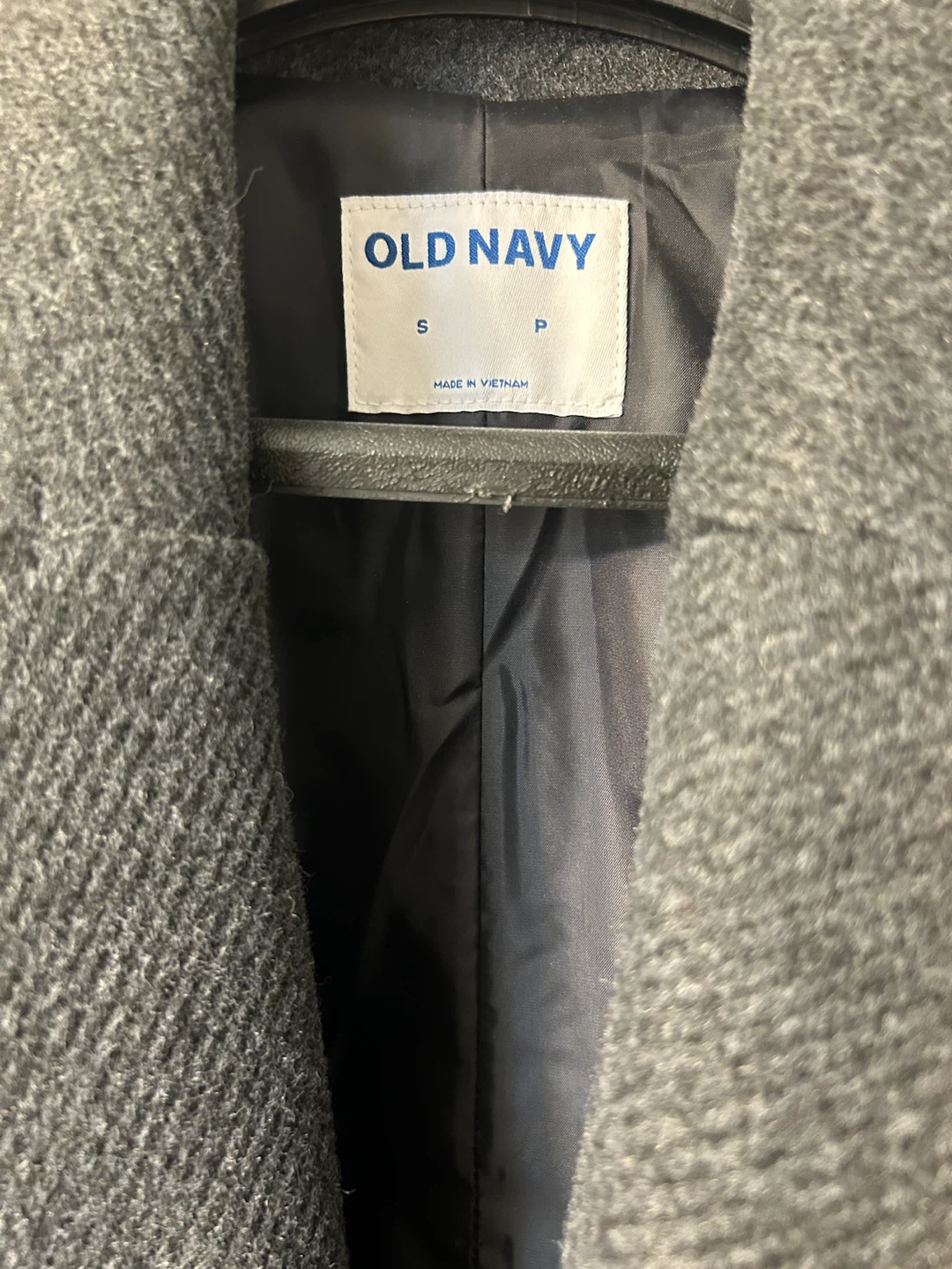 Old Navy Charcoal Grey Coat - photo 2