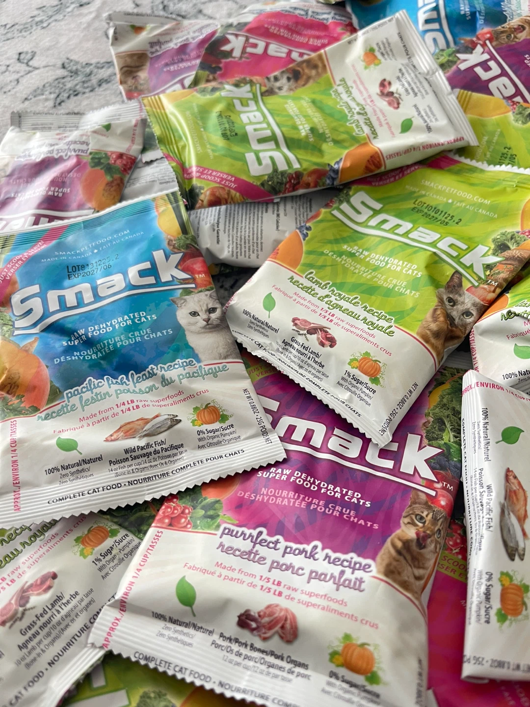 Free cat treats ! Smack Raw Dehydrated Recipes - photo 3