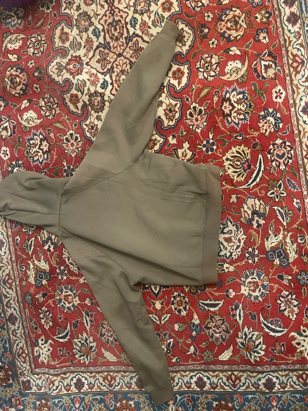 Essentials Fear of God Hoodie - Olive - photo 2