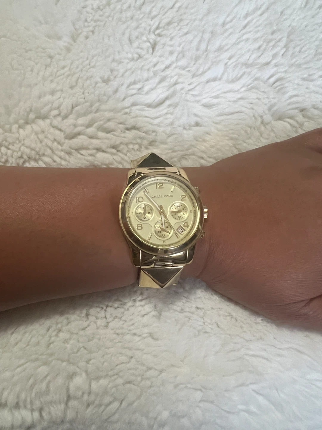 Michael Kors Gold-Tone Chronograph Watch - photo 4