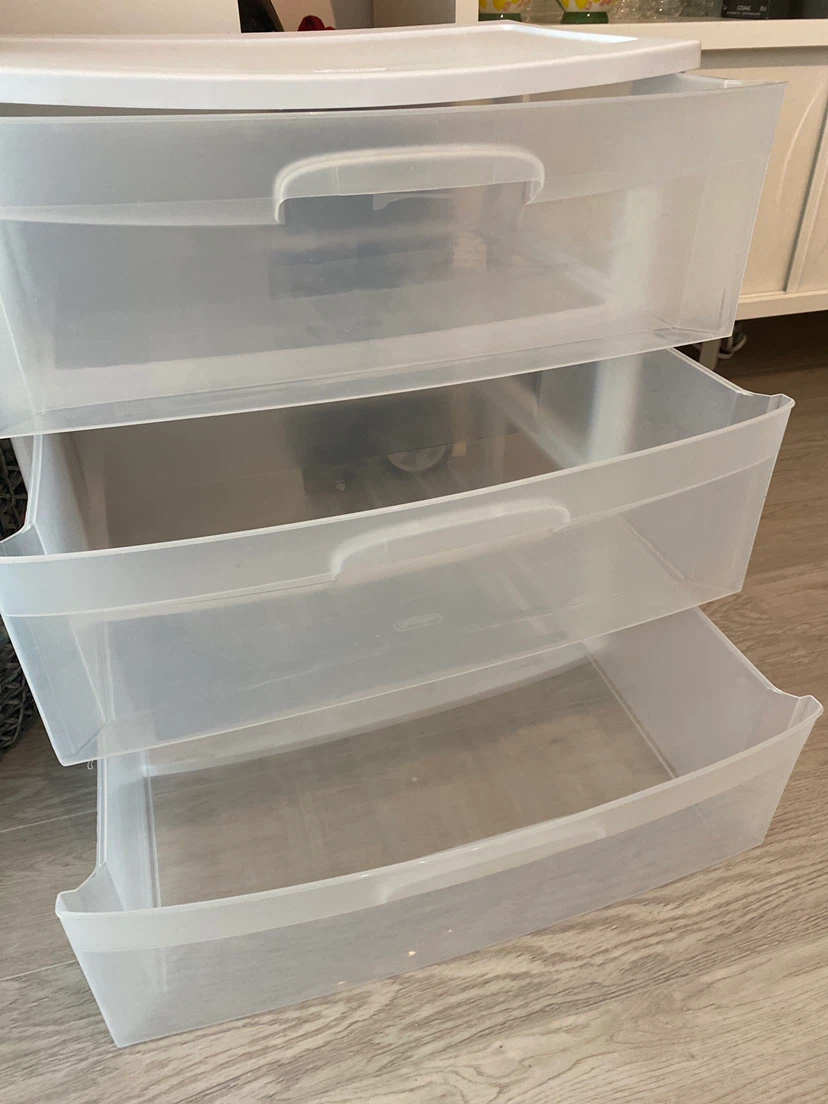 Sterilite 3-Drawer Storage Bin - photo 3