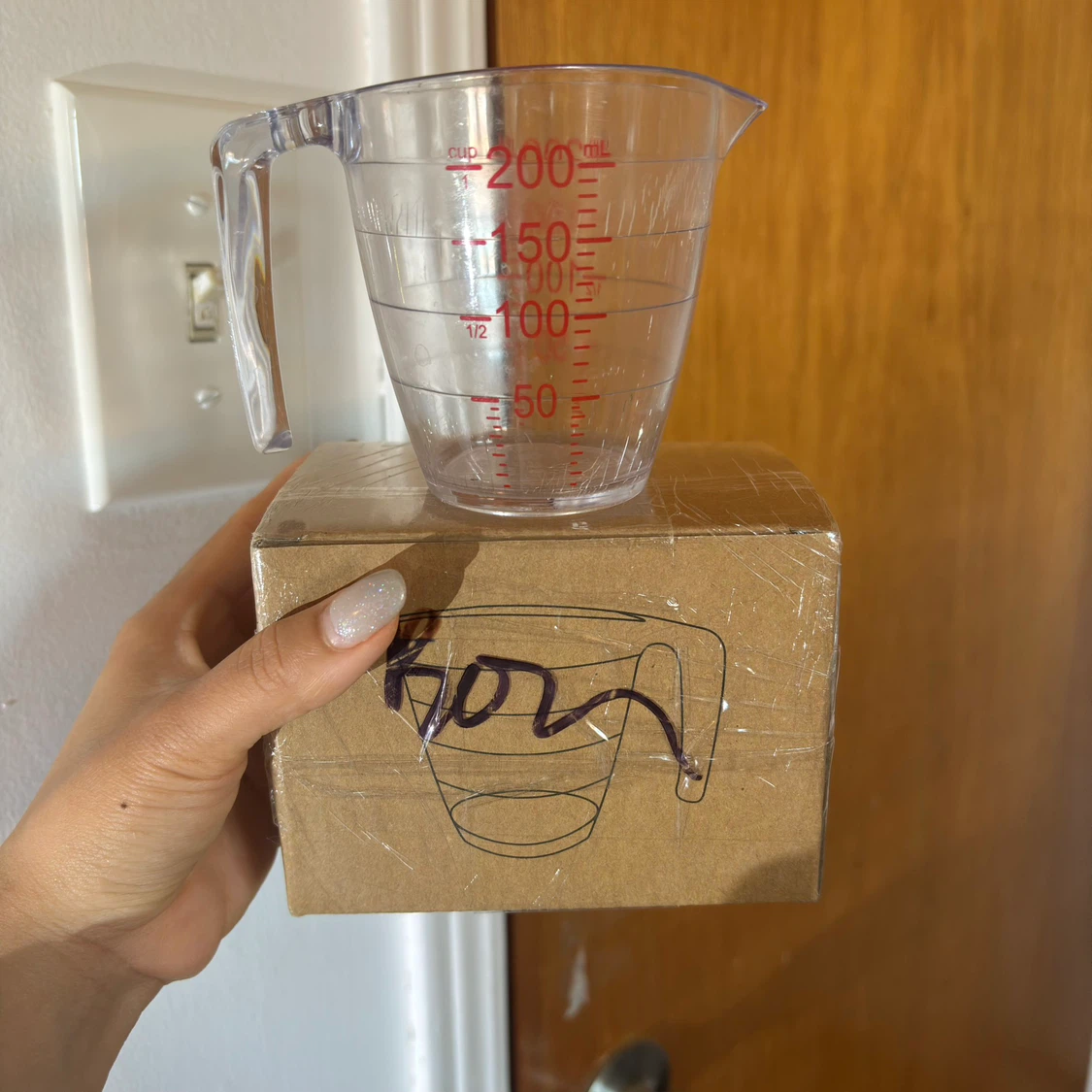 Clear Measuring Cup 200ml