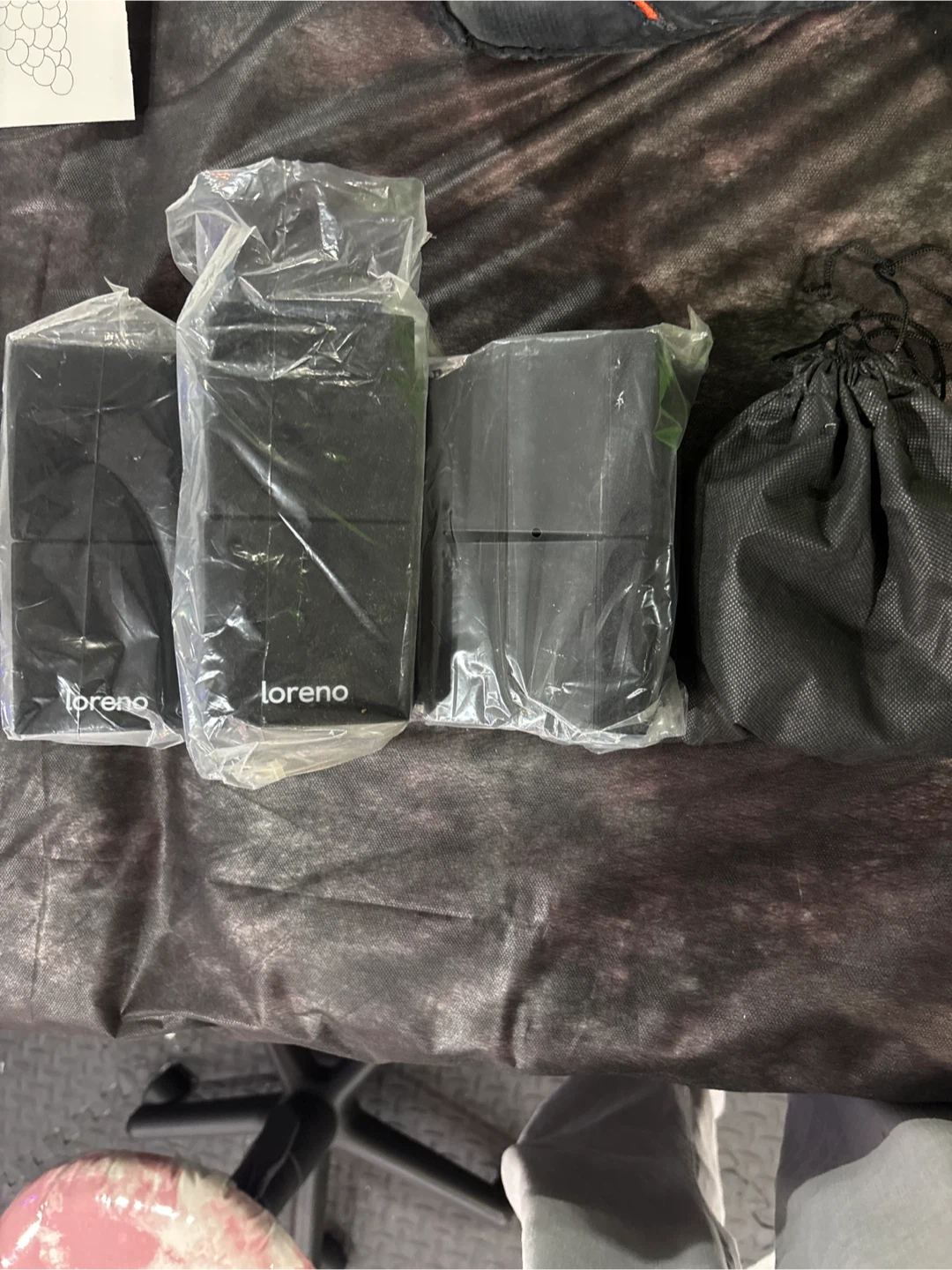 Loreno Black speaker set