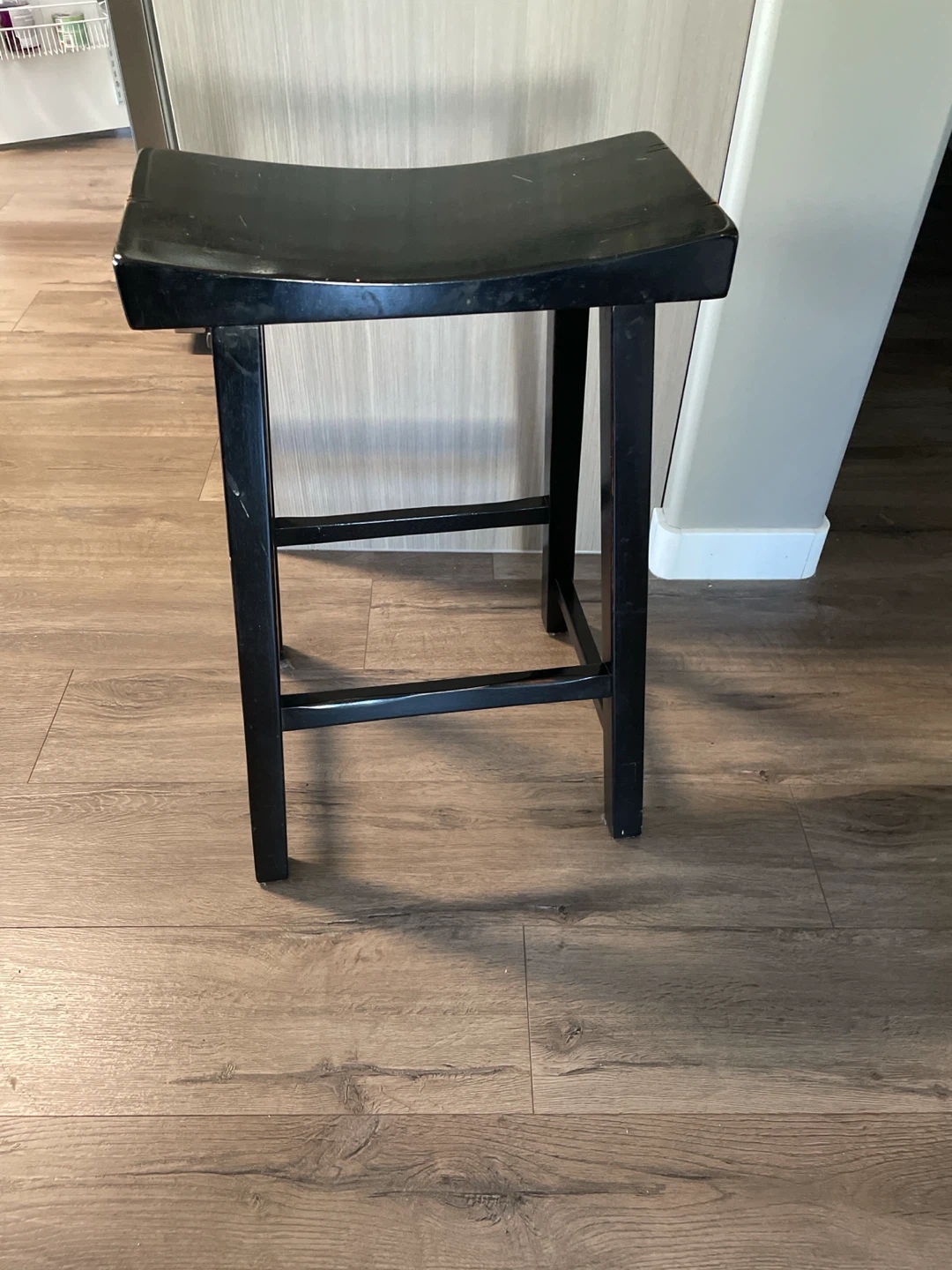 Tibetan  wooden bar stool