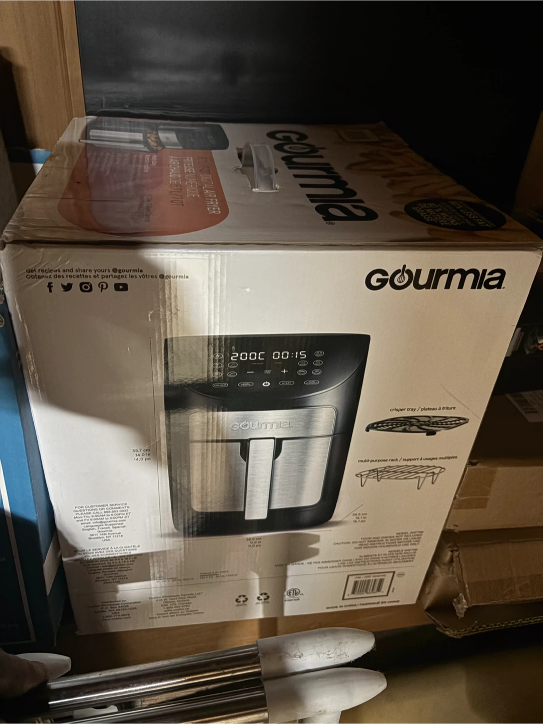 Gourmia 6.7L Digital Air Fryer