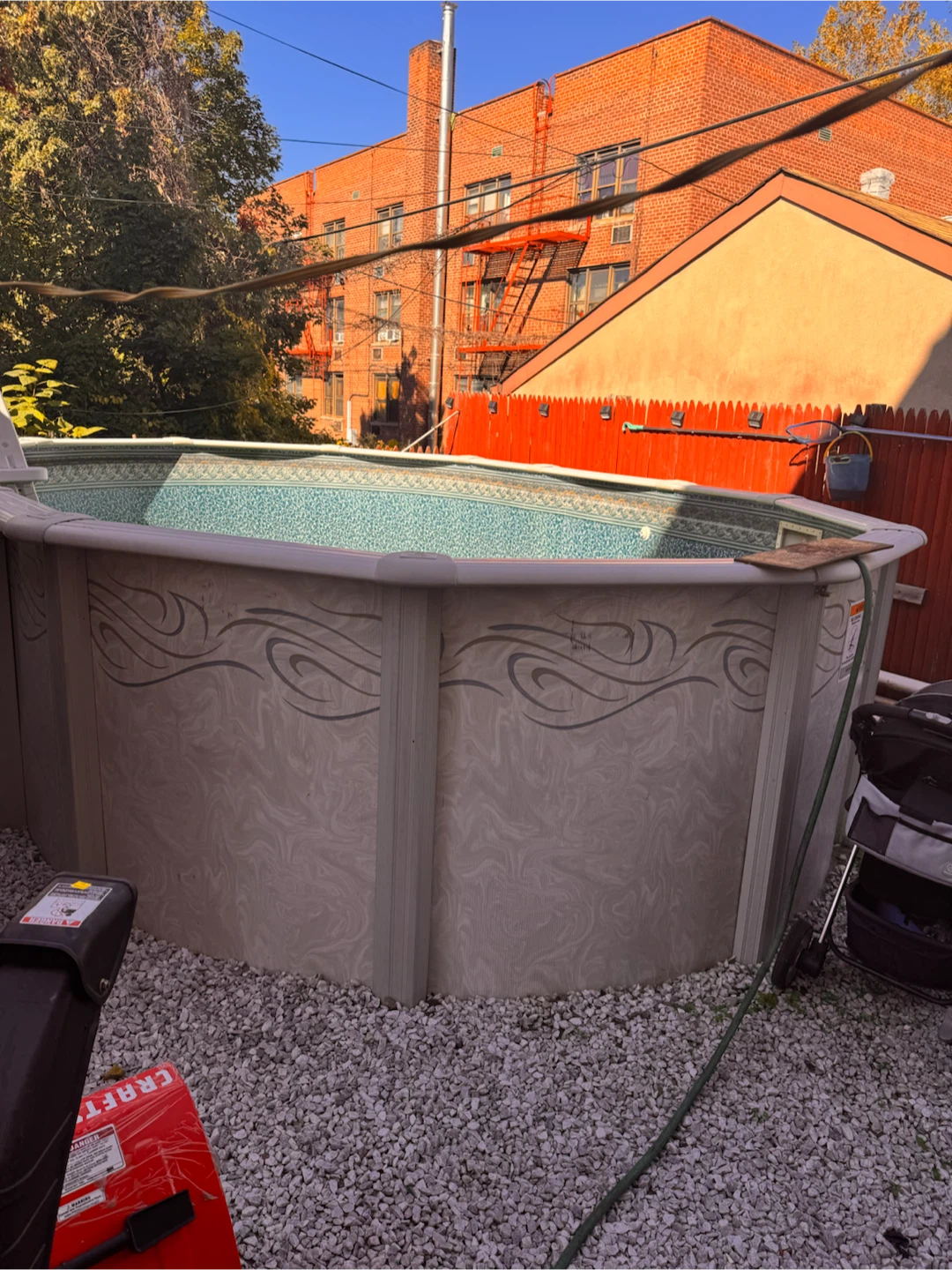 Above Ground Swimming Pool with Ladder - photo 5