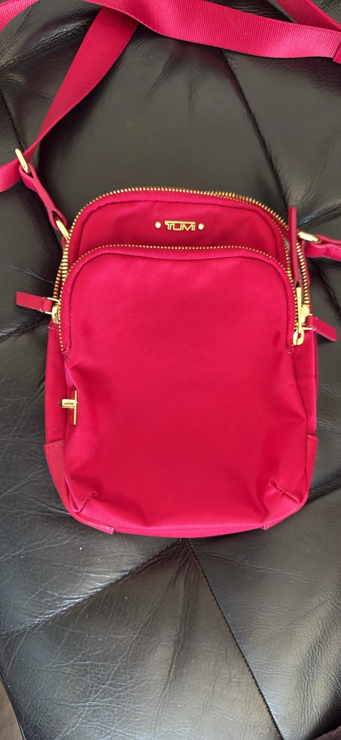 Tumi Voyageur Crossbody Bag in Pink