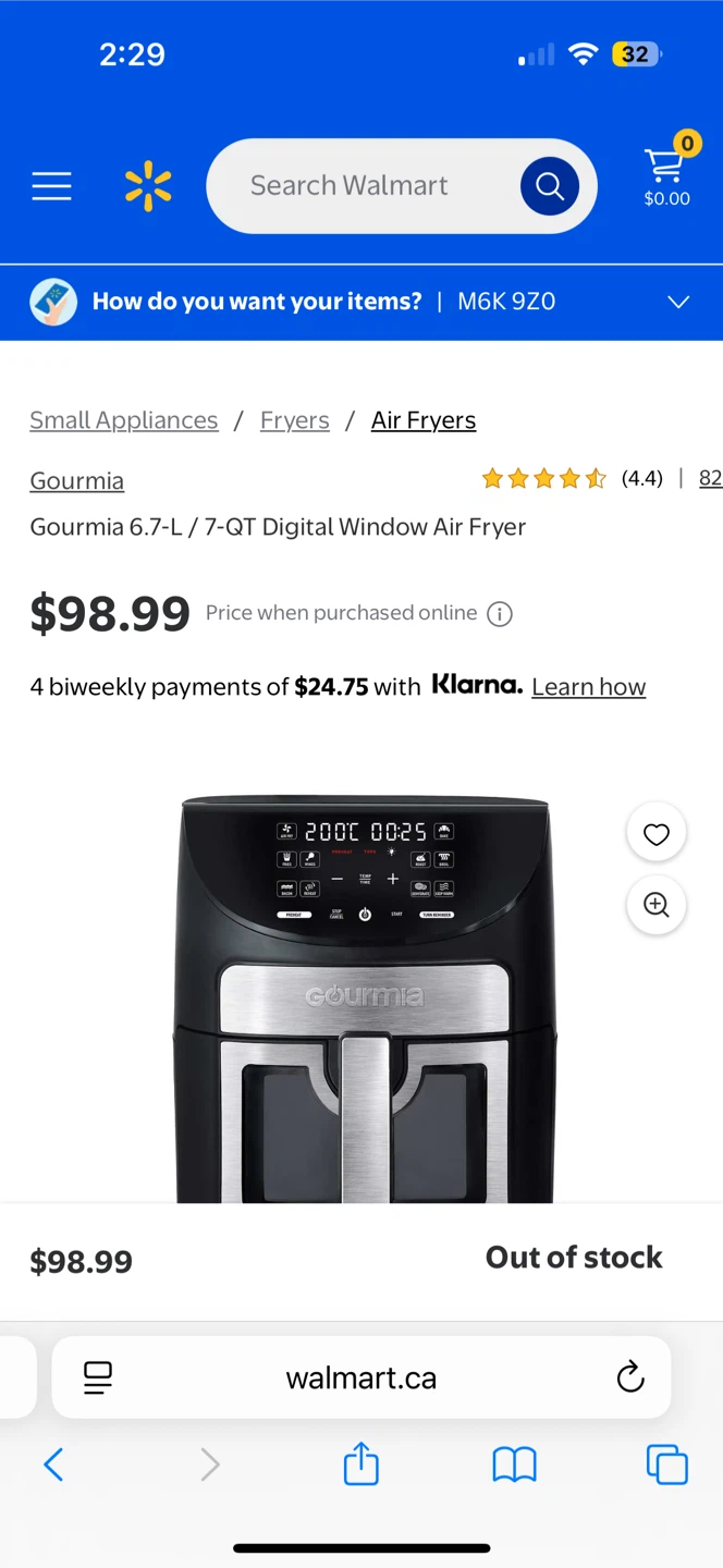 Gourmia 6.7L Digital Air Fryer - photo 3