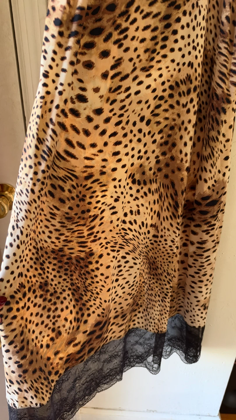 Natori Leopard Print Chemise Size XL - photo 3