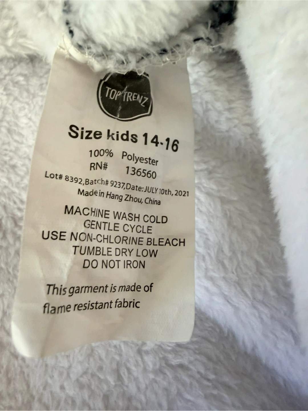 Top Trenz Heart Print Onesie Size Kids 14-16 - photo 2