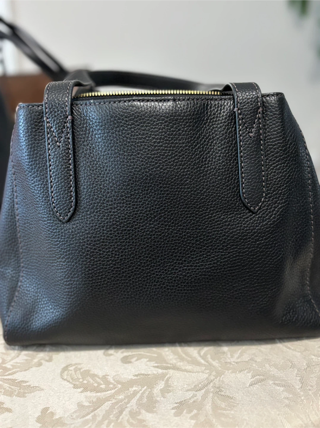 Fossil Black Leather Handbag - photo 2
