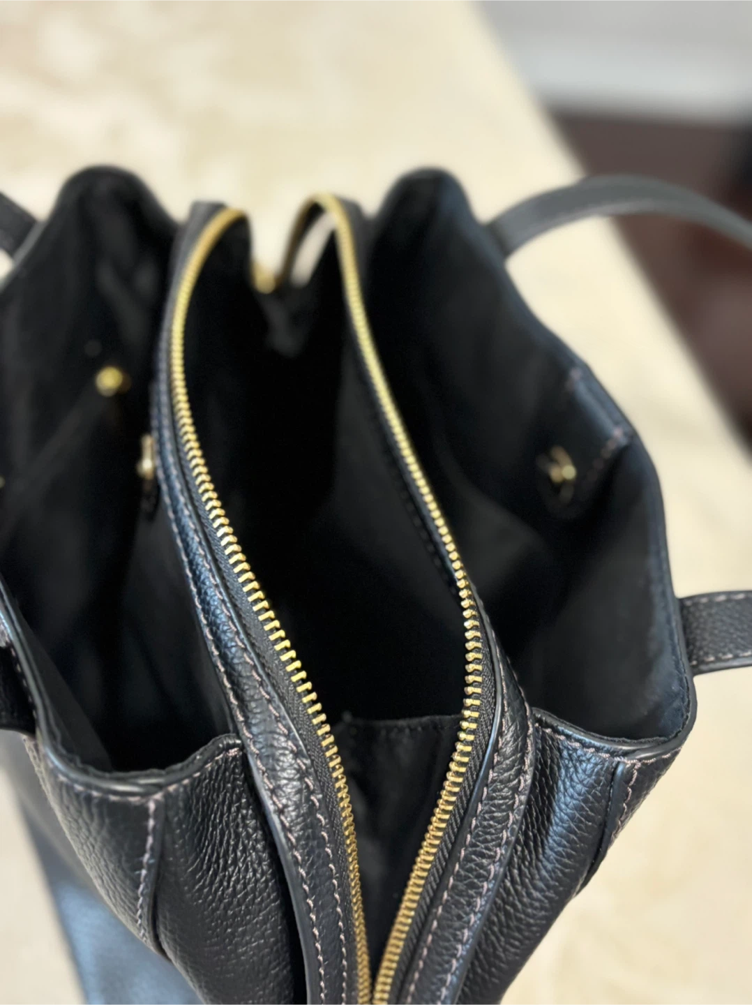 Fossil Black Leather Handbag - photo 3