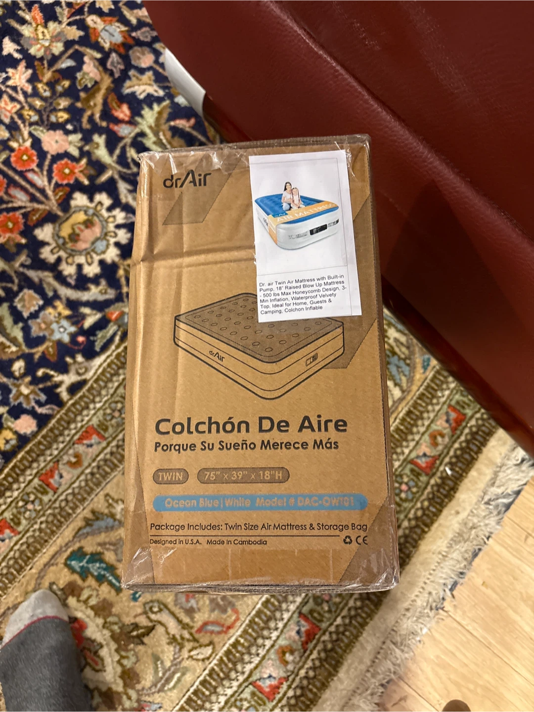 Dr. Air Twin Size Air Mattress - photo 2