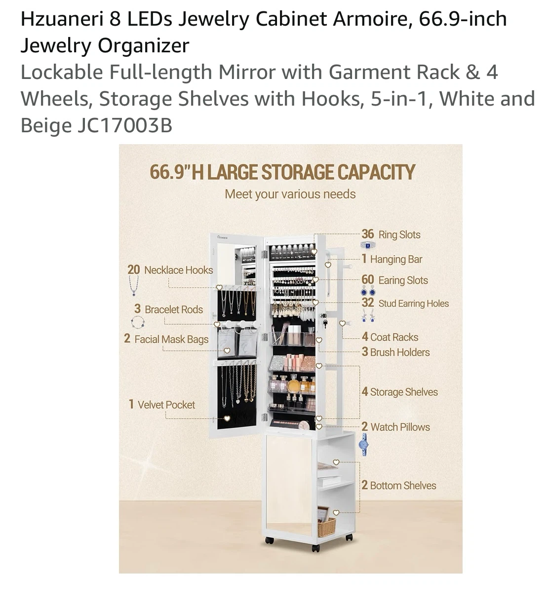 Jewelry cabinet - photo 3