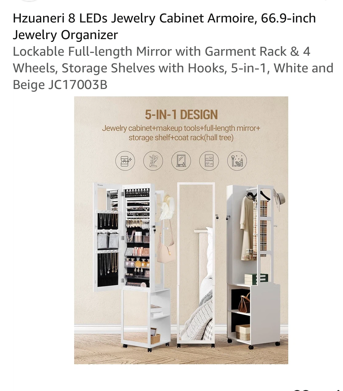 Jewelry cabinet - photo 4