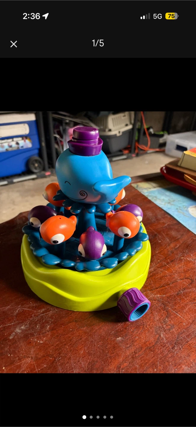 B. Toys Whirly Whale Sprinkler