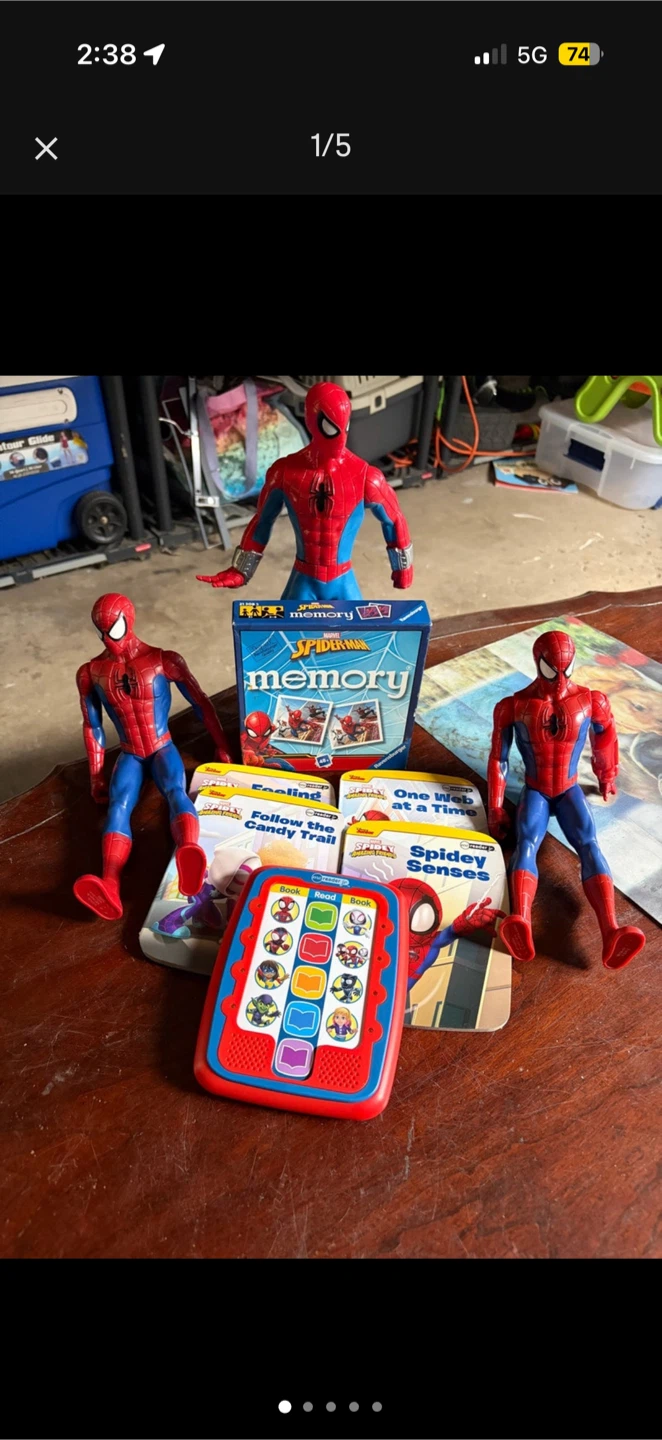 Marvel Spidey and His Amazing Friends Me Reader Jr. Set