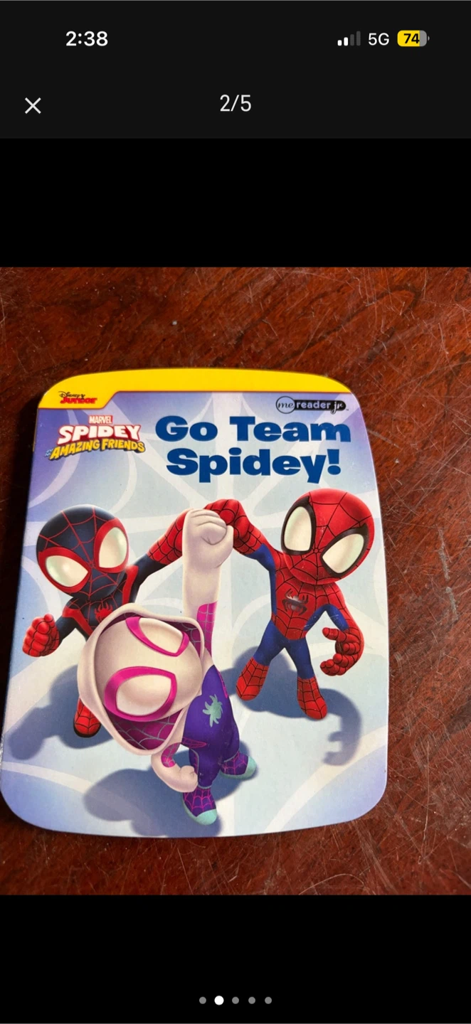 Marvel Spidey and His Amazing Friends Me Reader Jr. Set - photo 2