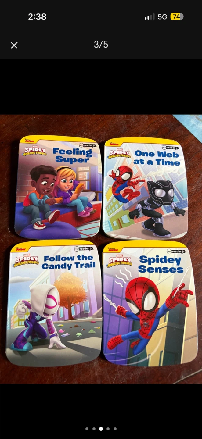 Marvel Spidey and His Amazing Friends Me Reader Jr. Set - photo 3