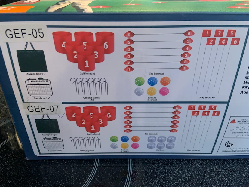 Golf Holes Game Set - photo 2