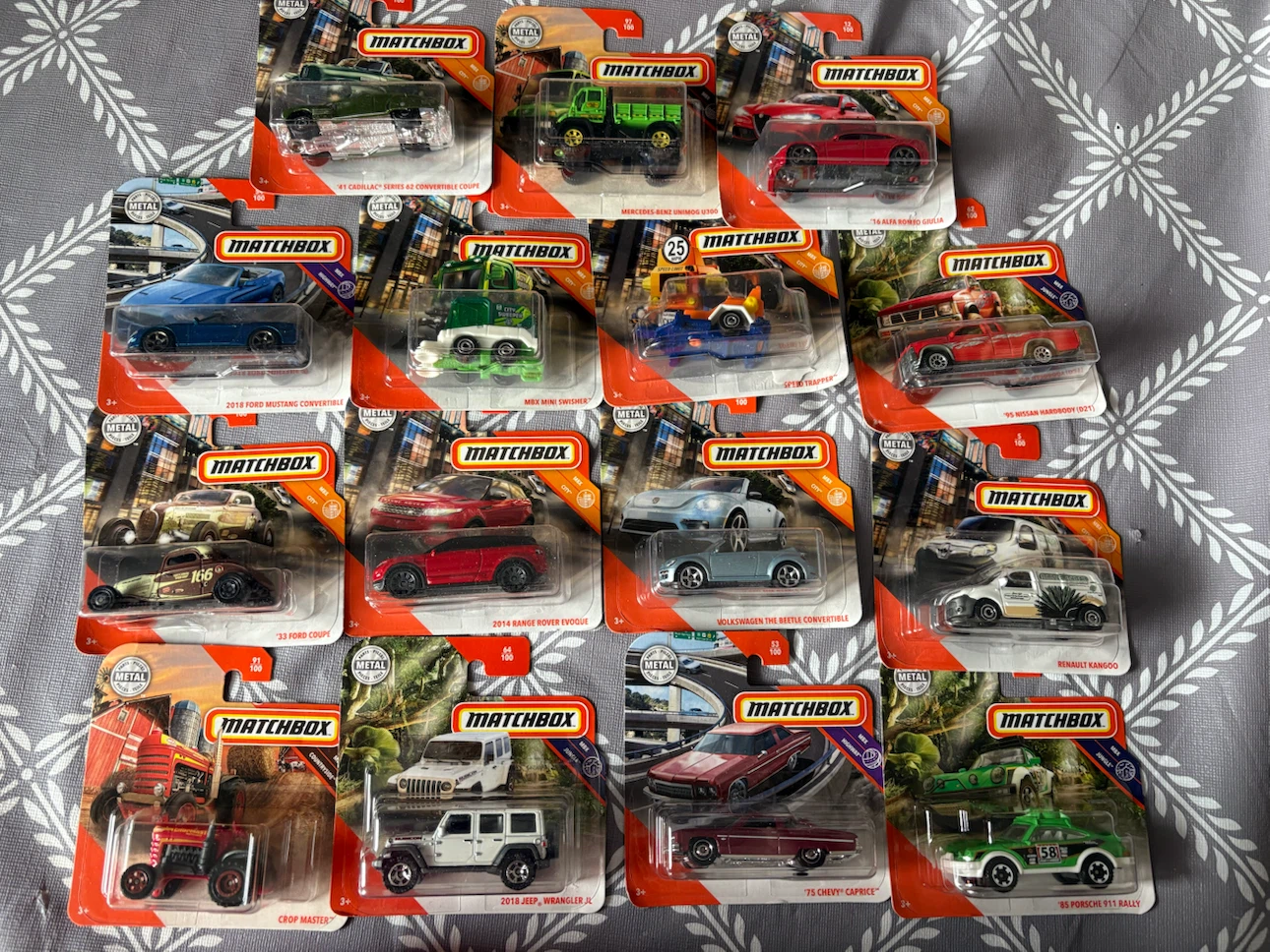 Matchbox Die-Cast Car Collection - 16 Pack