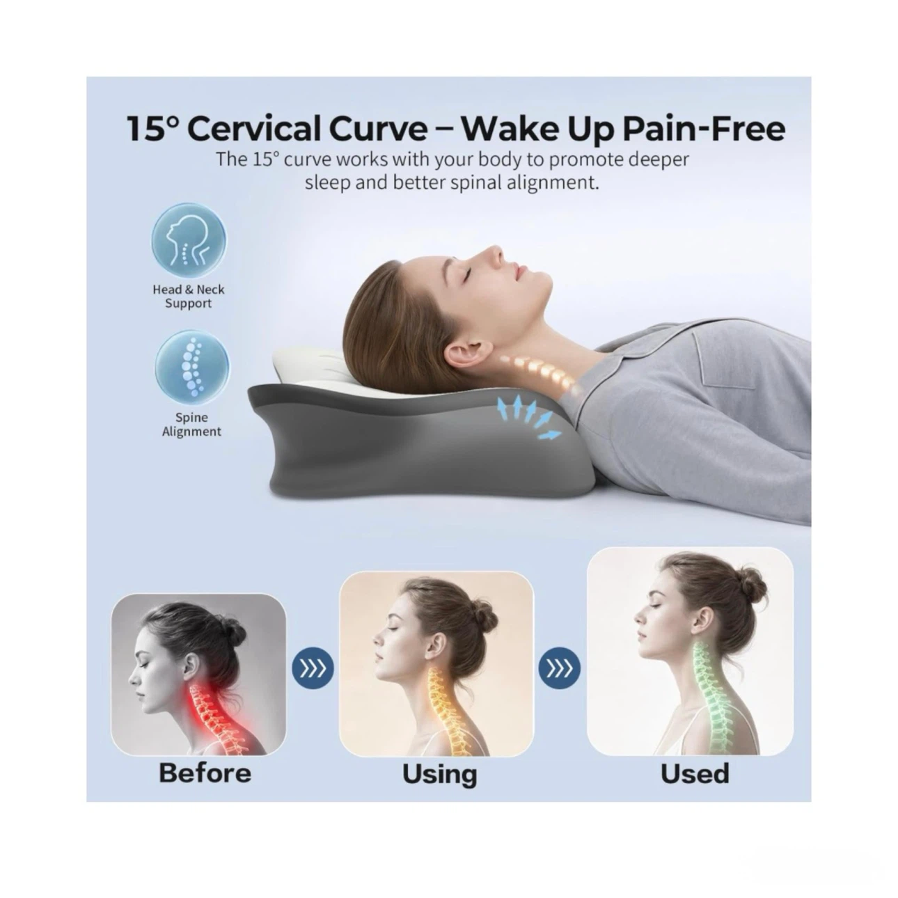 Brand new Cervical Neck Pillow - photo 3
