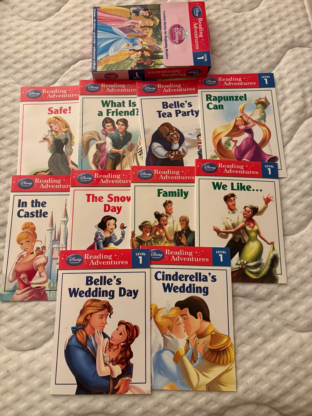 Disney Princess Reading Adventures Level 1 Book Set