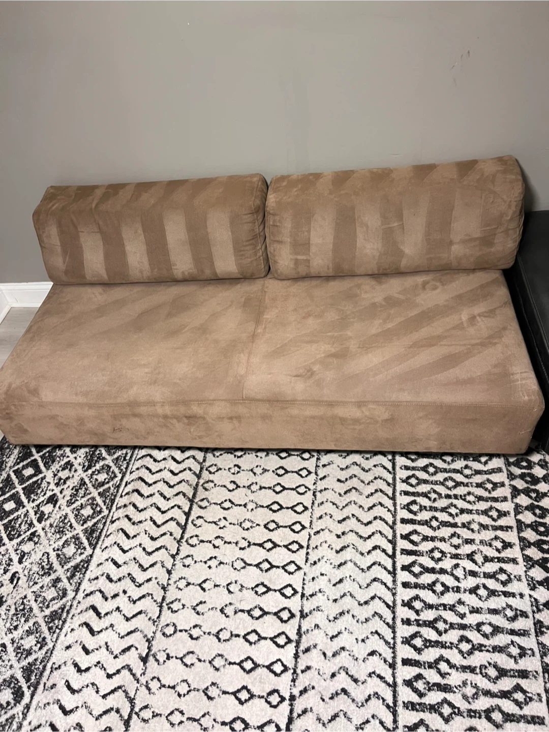 Tan Sofa Couch - photo 2