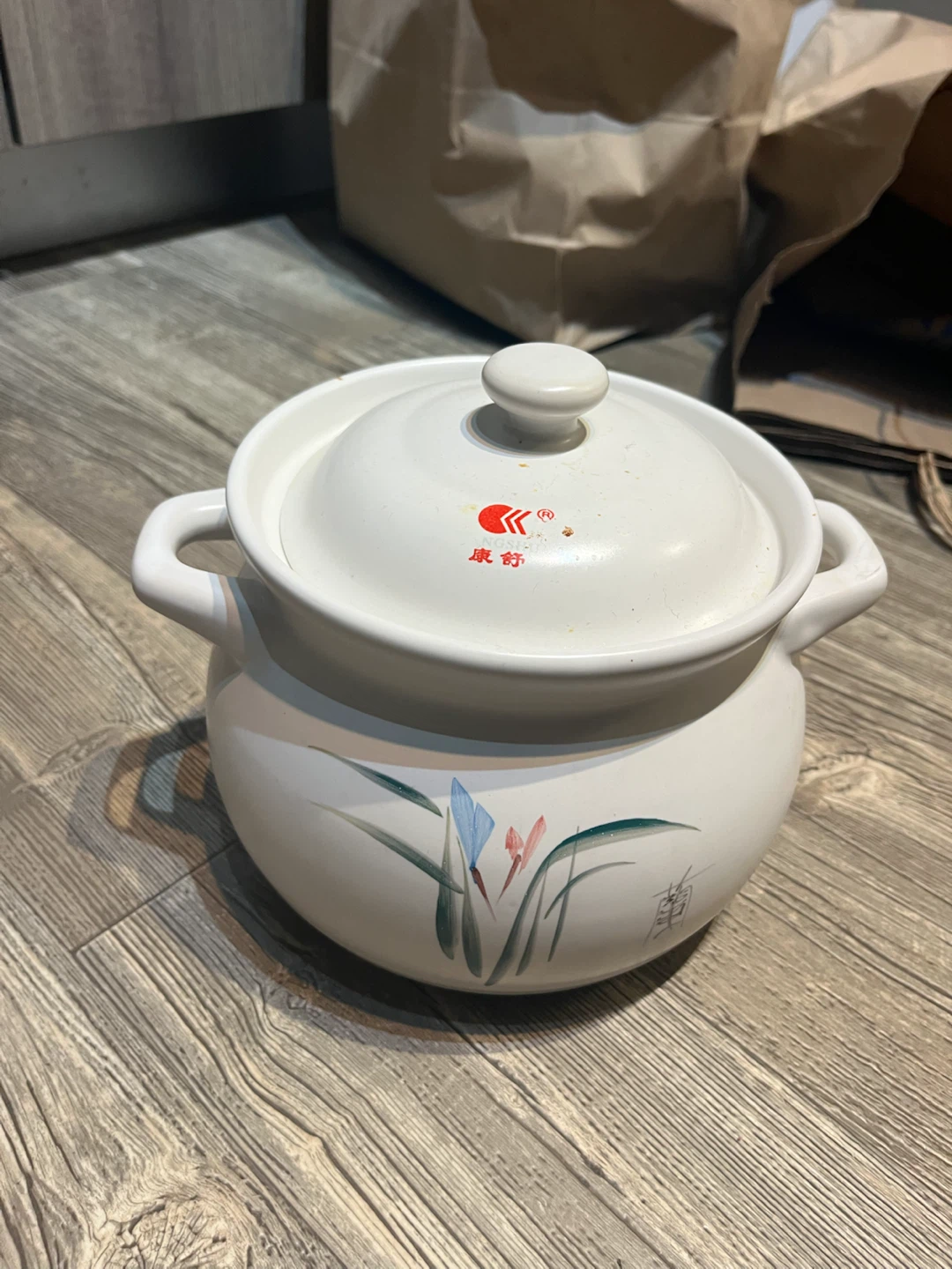 Kangshu Ceramic Soup Pot