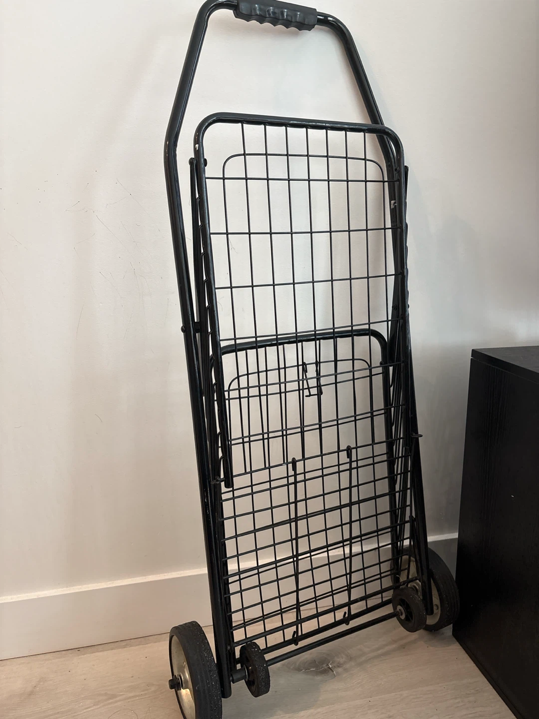 Folding Metal Shopping Cart - photo 2