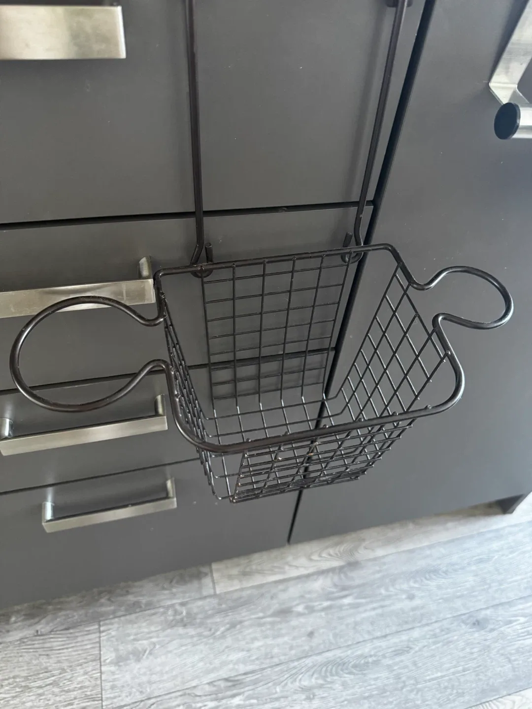 Over-the-Cabinet Wire Storage Basket - photo 2