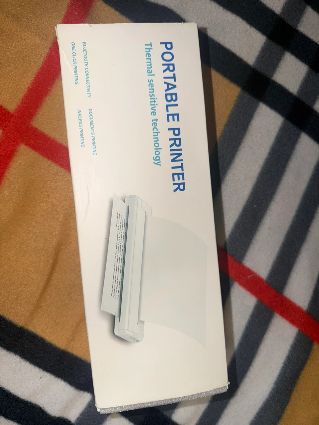 Bluetooth portable electric printer