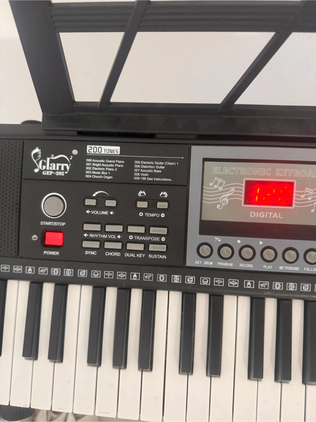 Glarry GEP-202 Electronic Keyboard - photo 5