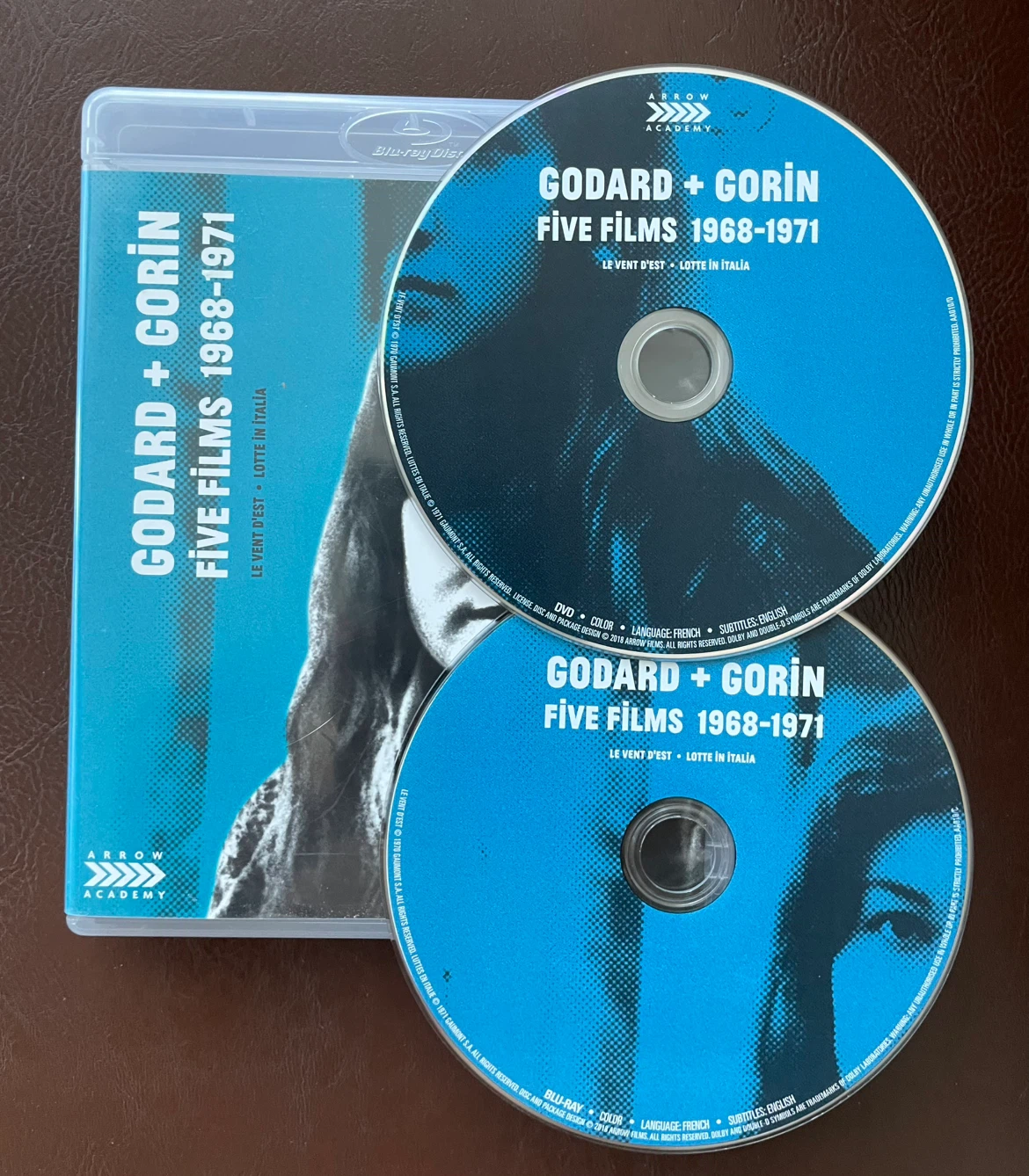 Godard And Gorin Arrow Academy Blu Ray Set - photo 2