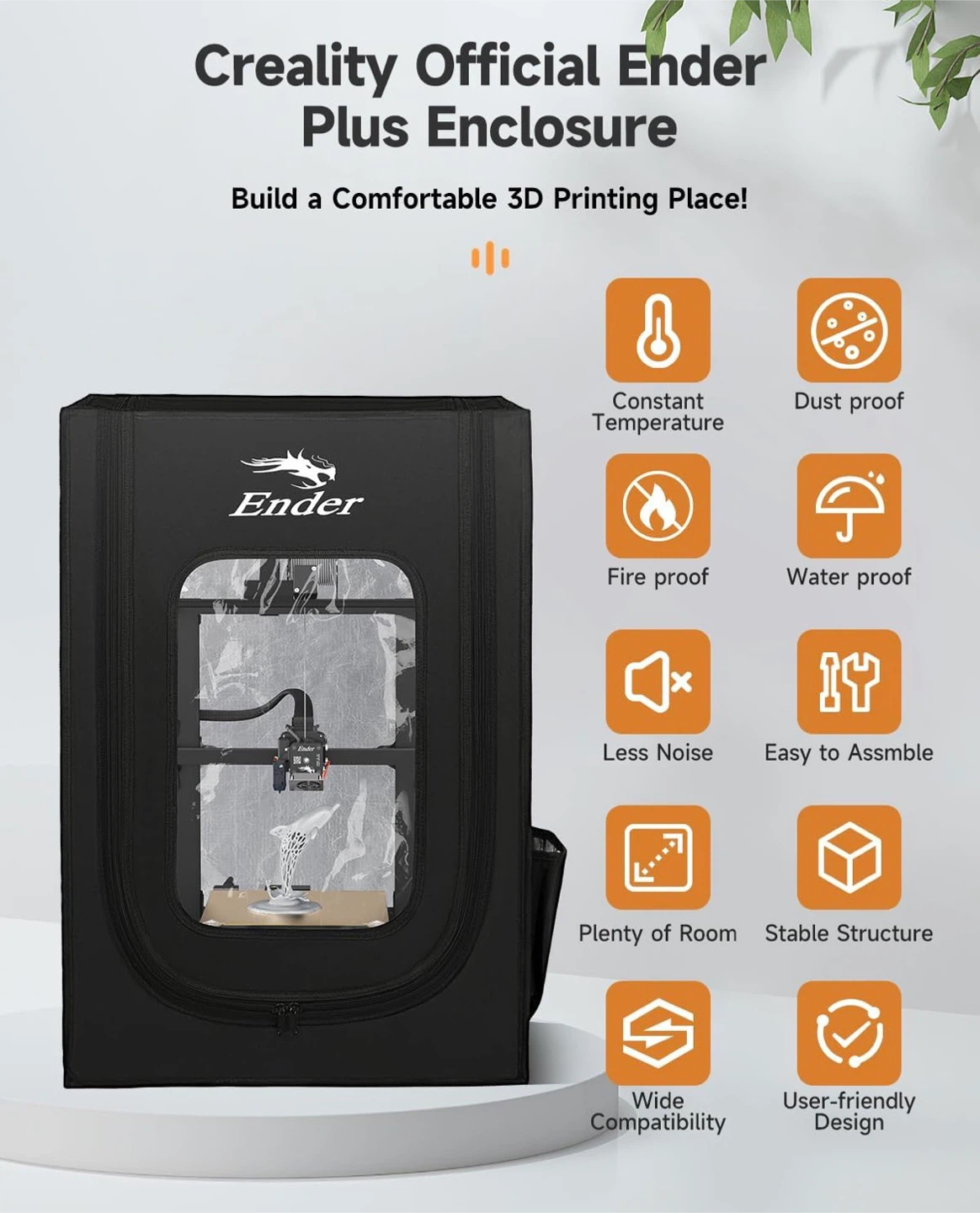 Creality Ender Plus 3D Printer Enclosure cover - photo 2