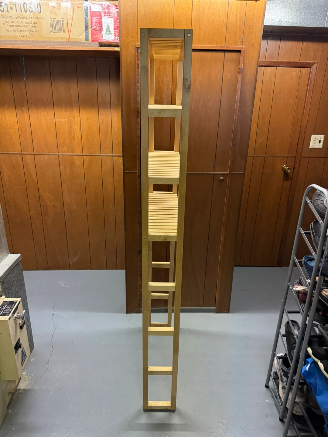 Ikea molger open storage unit, birch - photo 2