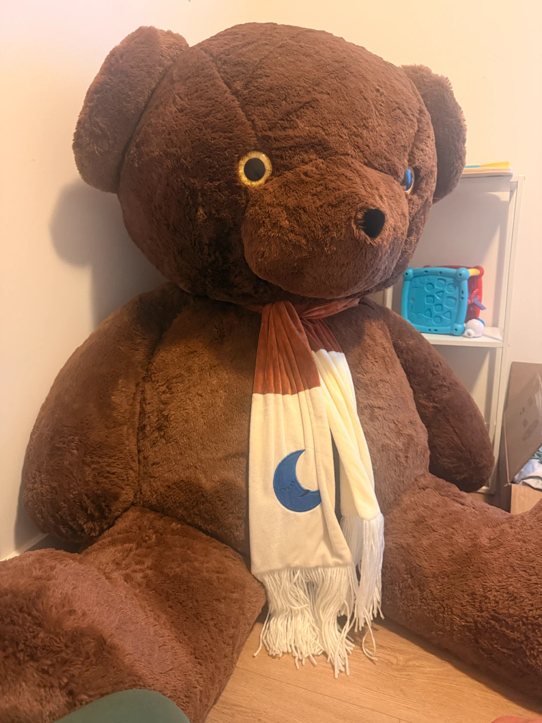 Large Brown Plush Teddy Bear