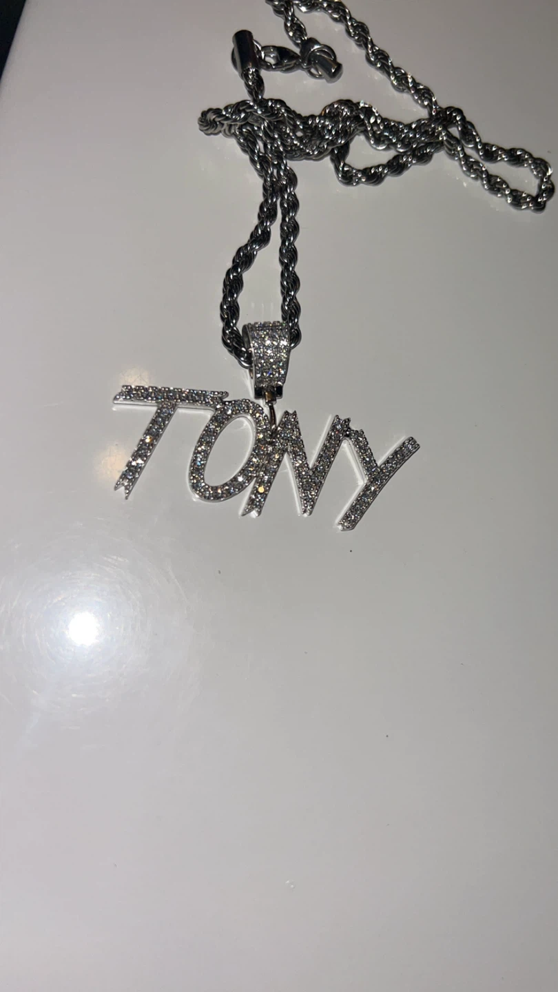 6iceTONY custom made Pendant Necklace with real diamonds