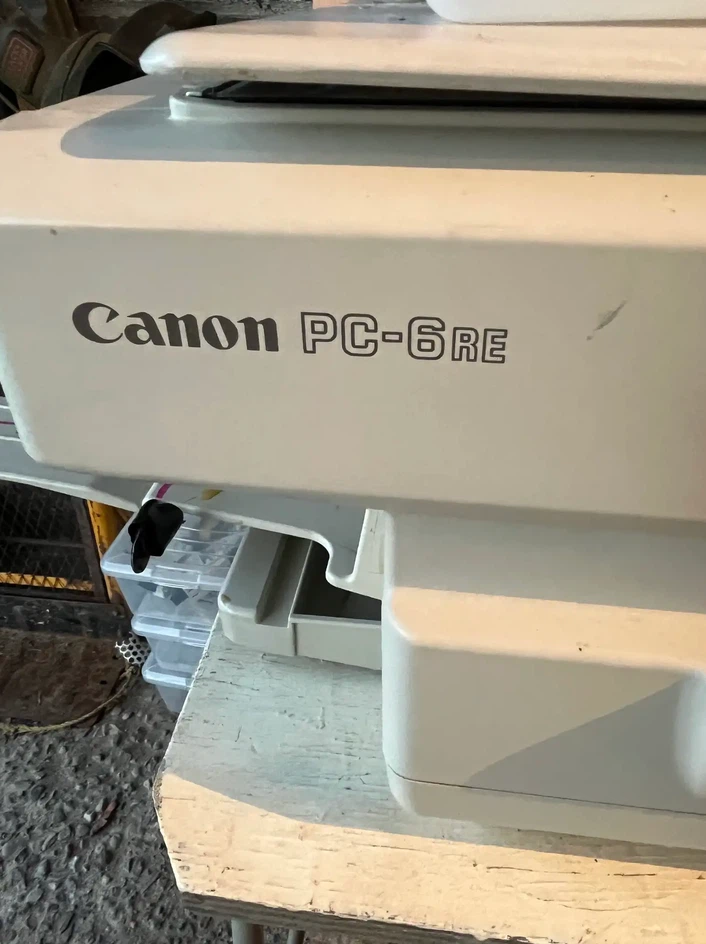 Canon PC-6RE Photocopier Copy Machine - photo 3