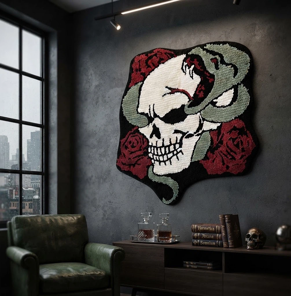 Decorative Wall Rugs with Gothic Designs - photo 2