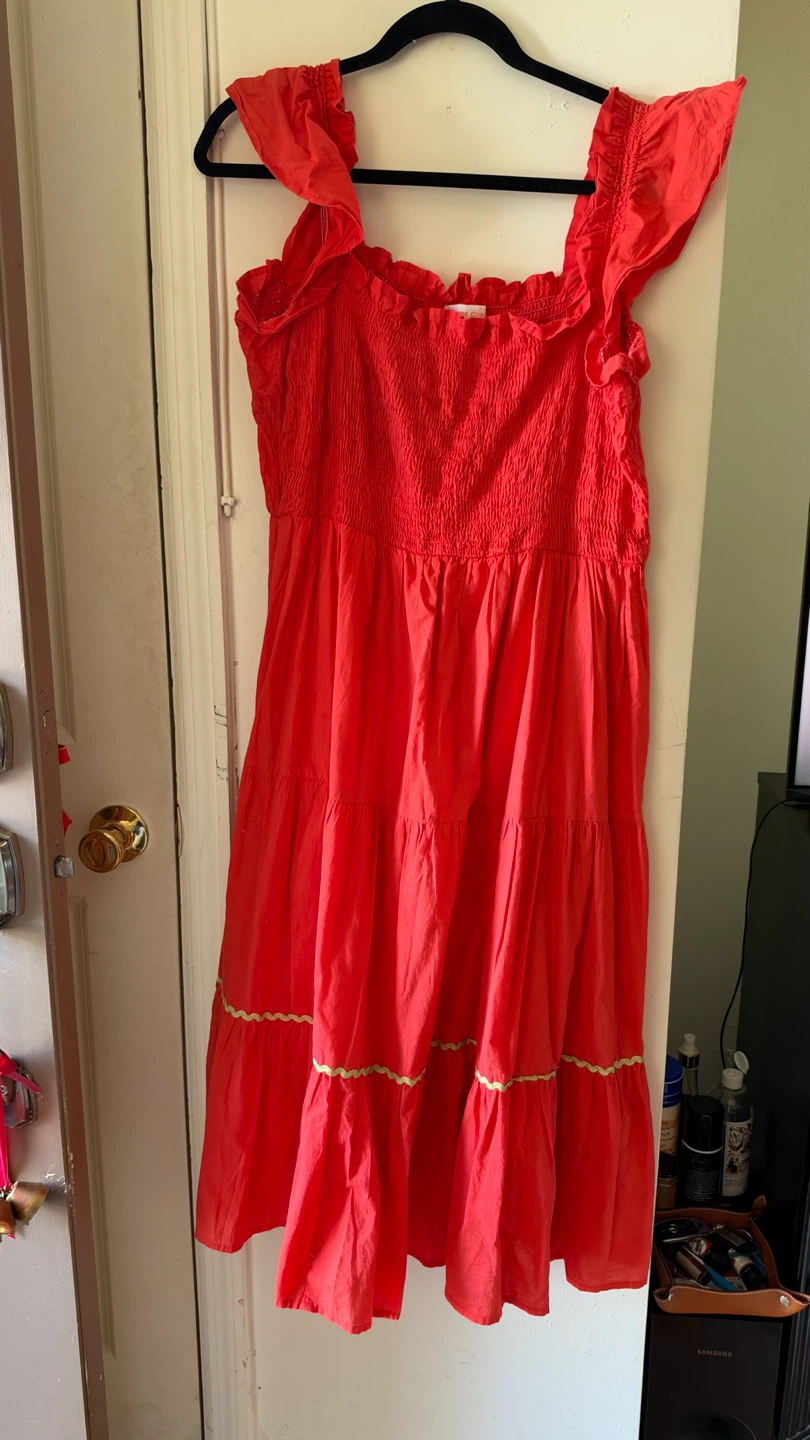 Jude Connally Red Dress