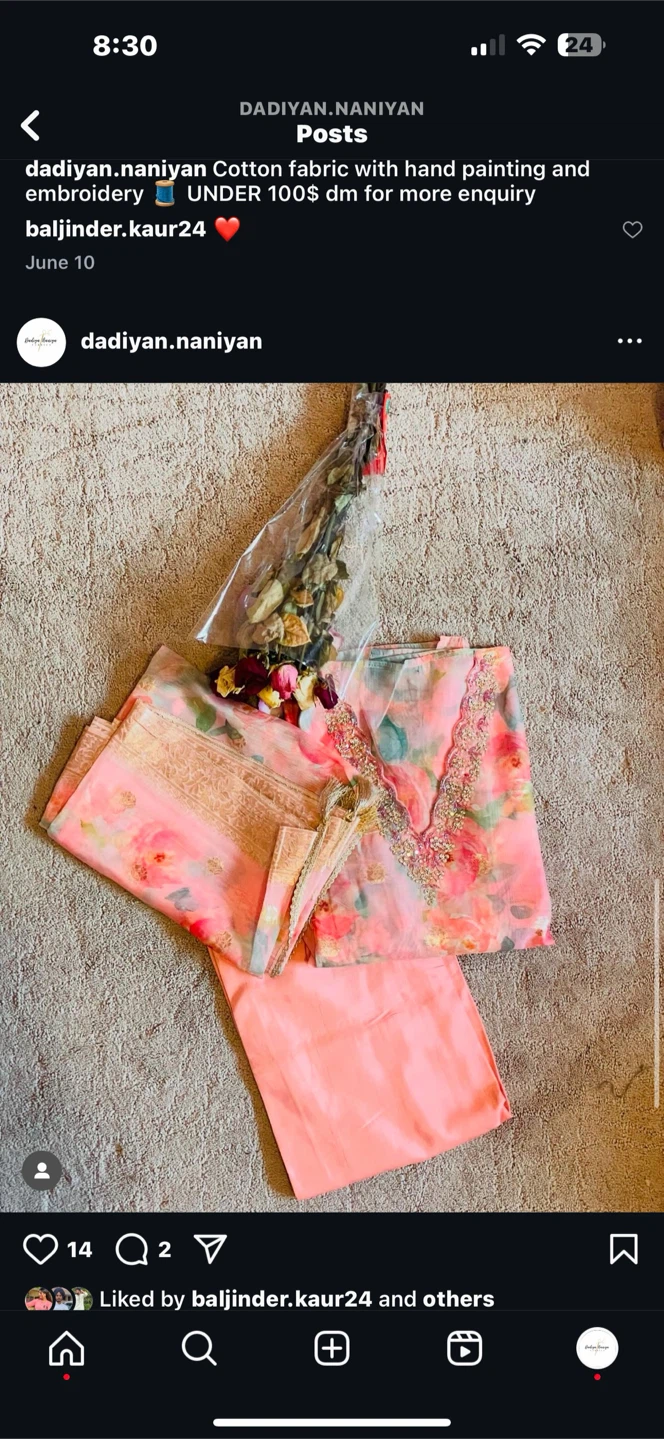 Unstitched  punjabi suits