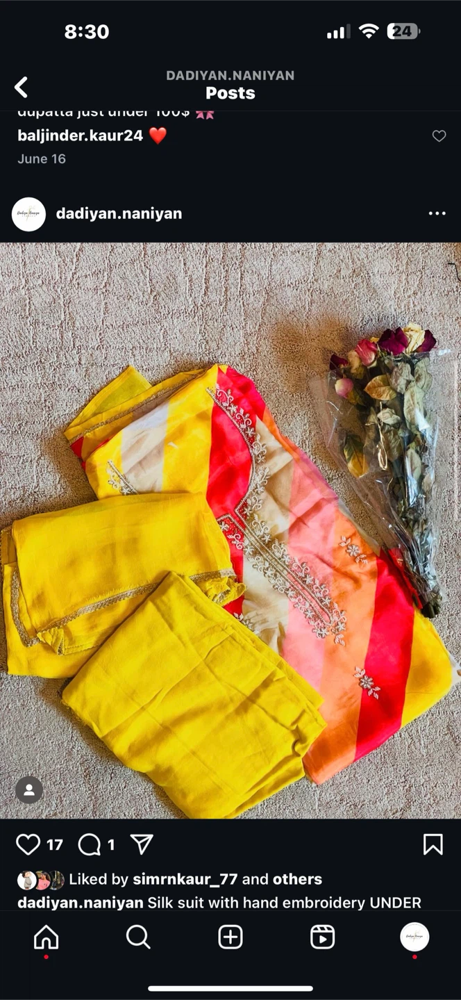 Unstitched  punjabi suits - photo 3