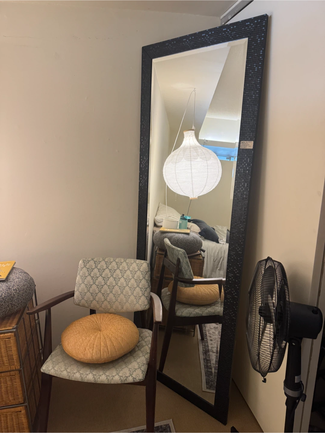 Full Length Mosaic Floor Mirror