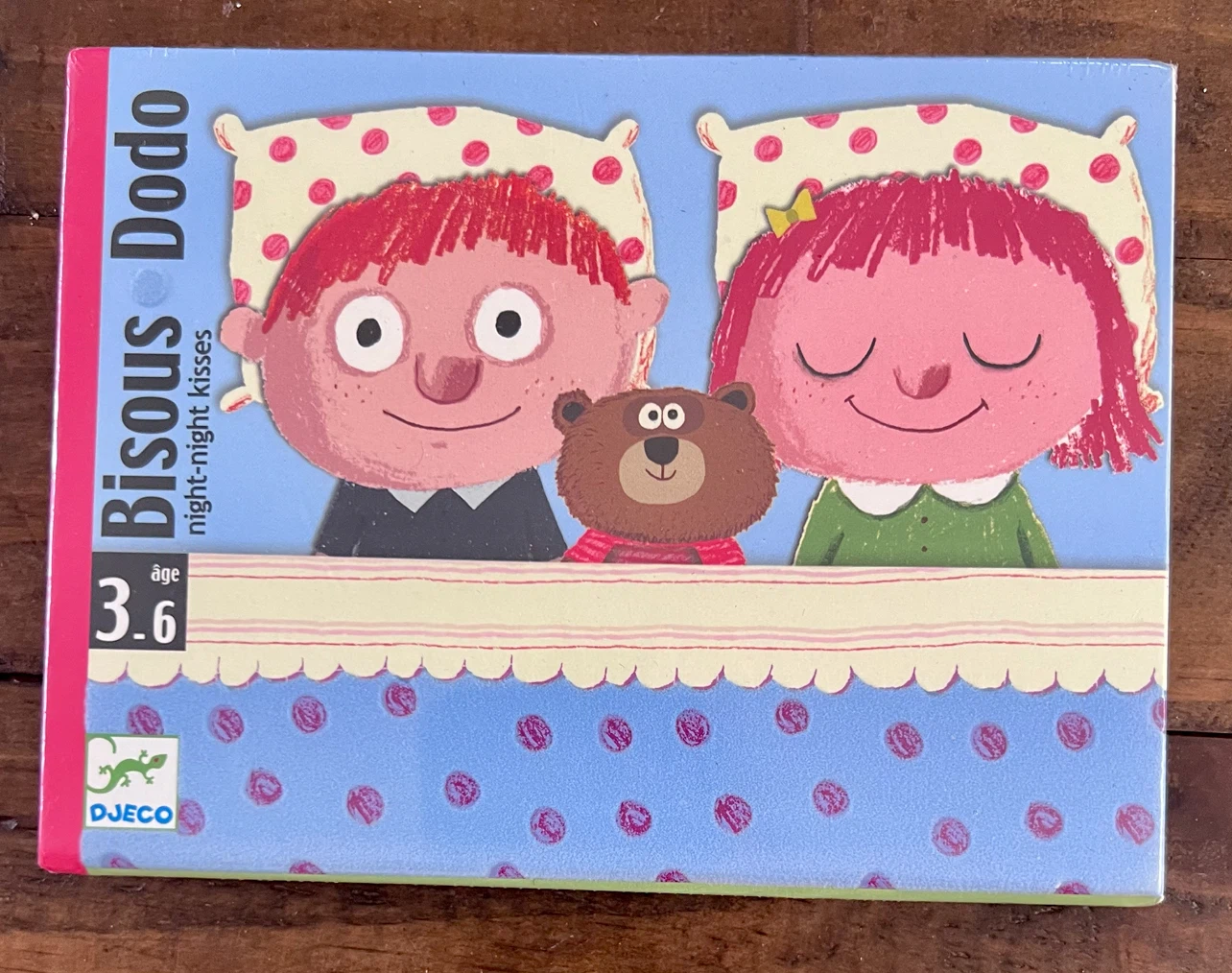 Djeco Bisous Dodo, bedtime routine game for kids 3-6 y