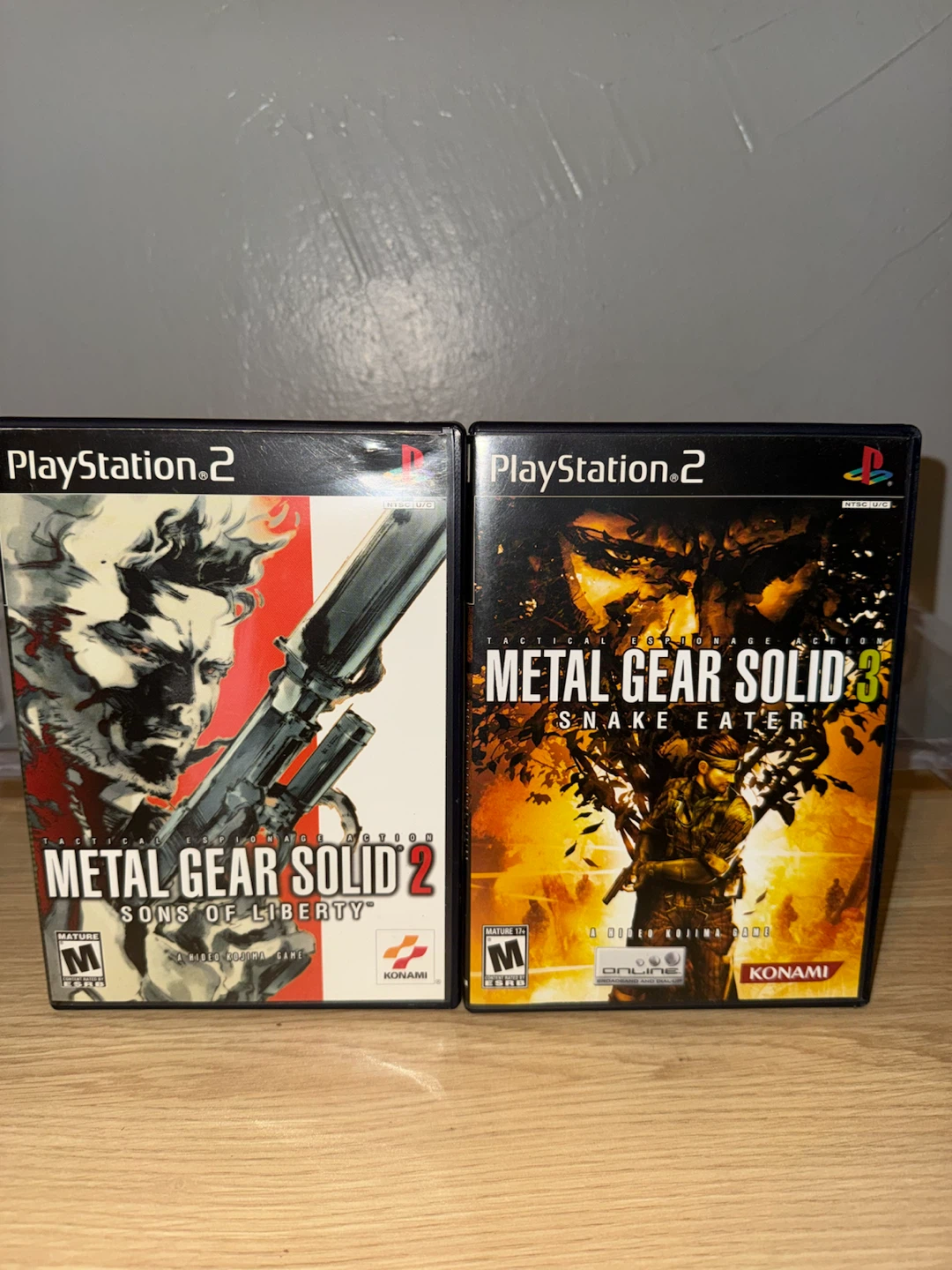 Metal Gear Solid 2 & 3 for PlayStation 2