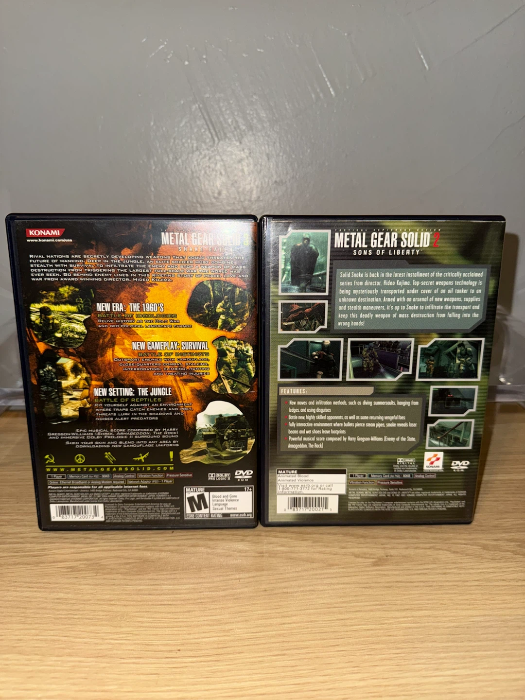 Metal Gear Solid 2 & 3 for PlayStation 2 - photo 4