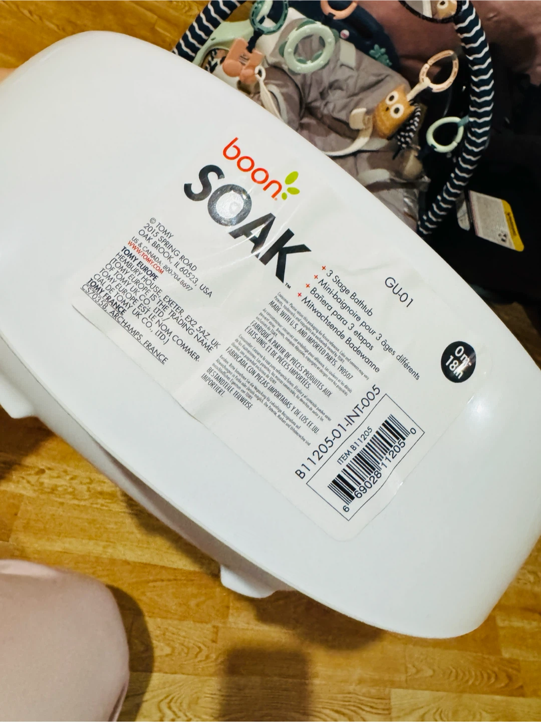 Boon Soak 3-Stage Baby Bathtub - photo 3