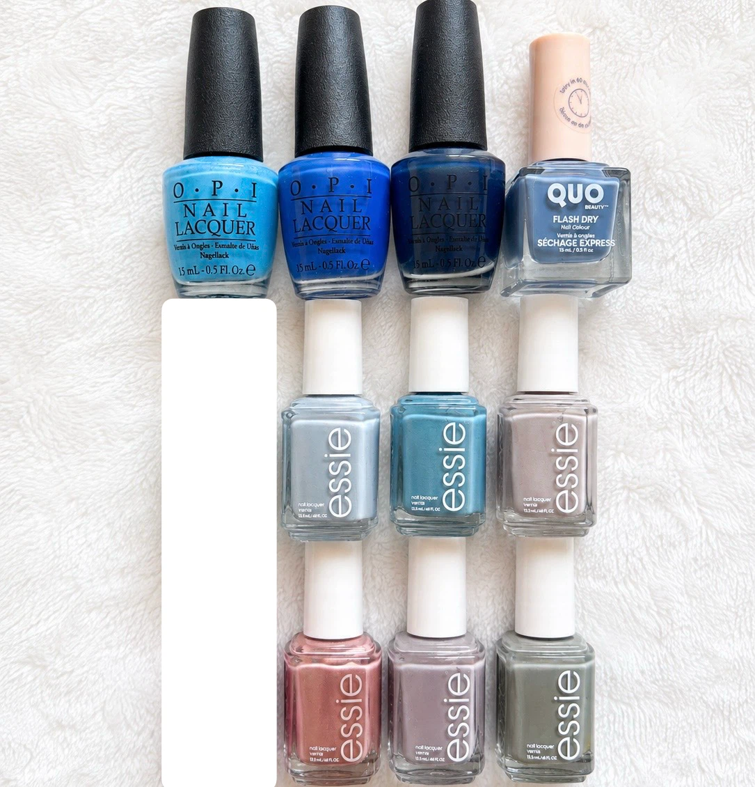 OPI & Essie Nail Polish – $5 Each / $40 for All 12