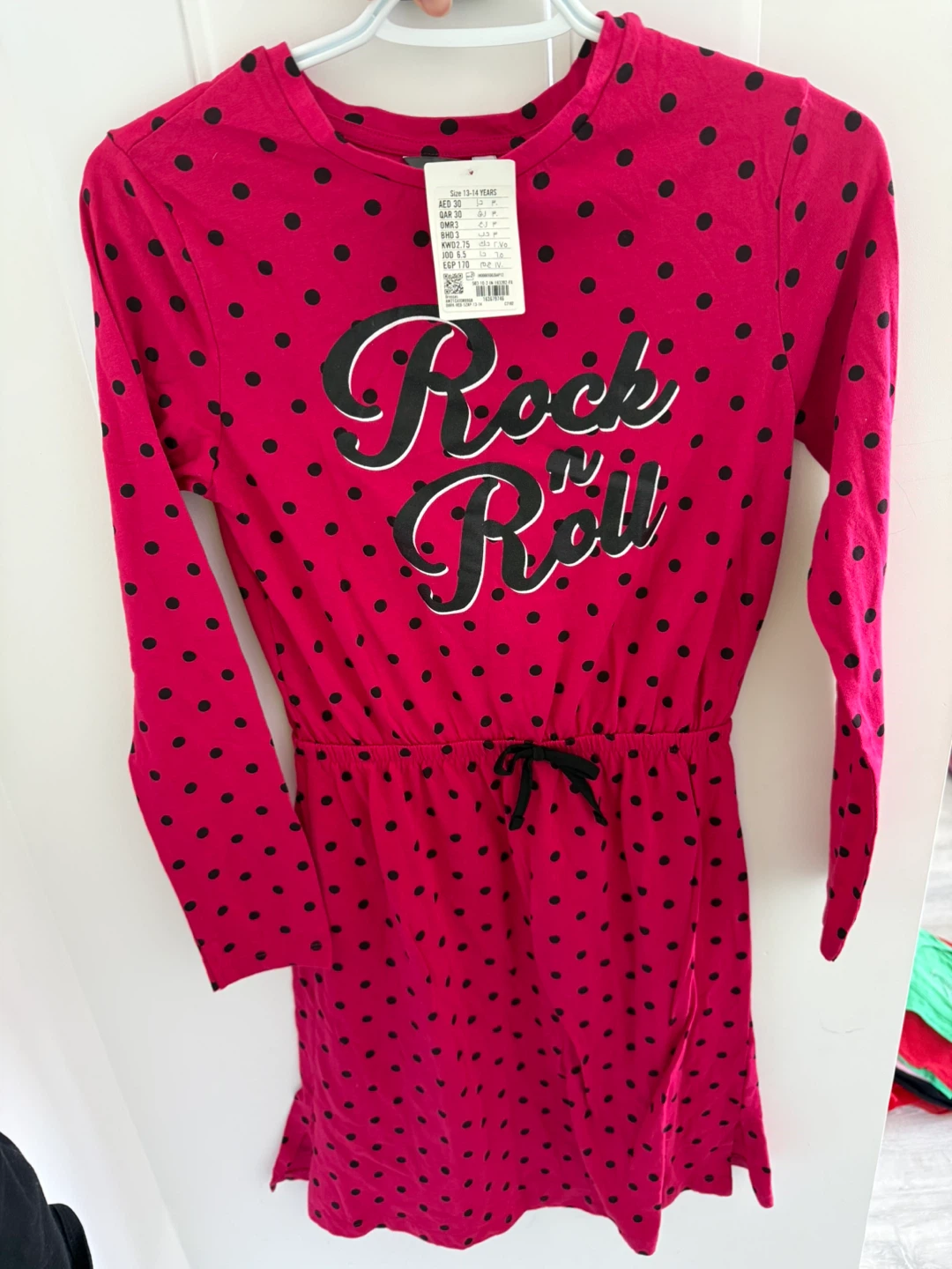 girls long sleeve dress, size 13-14 - photo 3